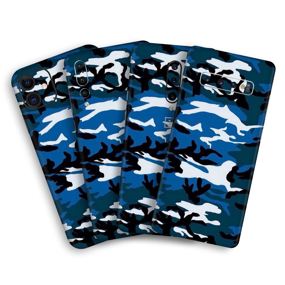 Blue Camo Mobile Skin / Mobile Wrap for Oppo F9