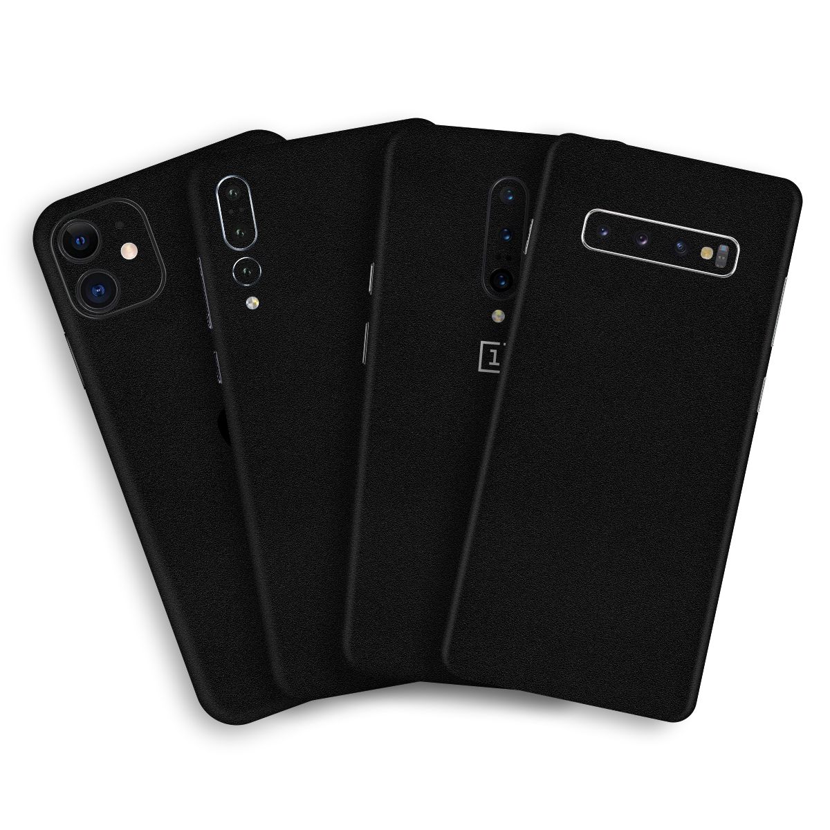 Matte Black Mobile Skin / Mobile Wrap for Samsung Galaxy S9 Plus