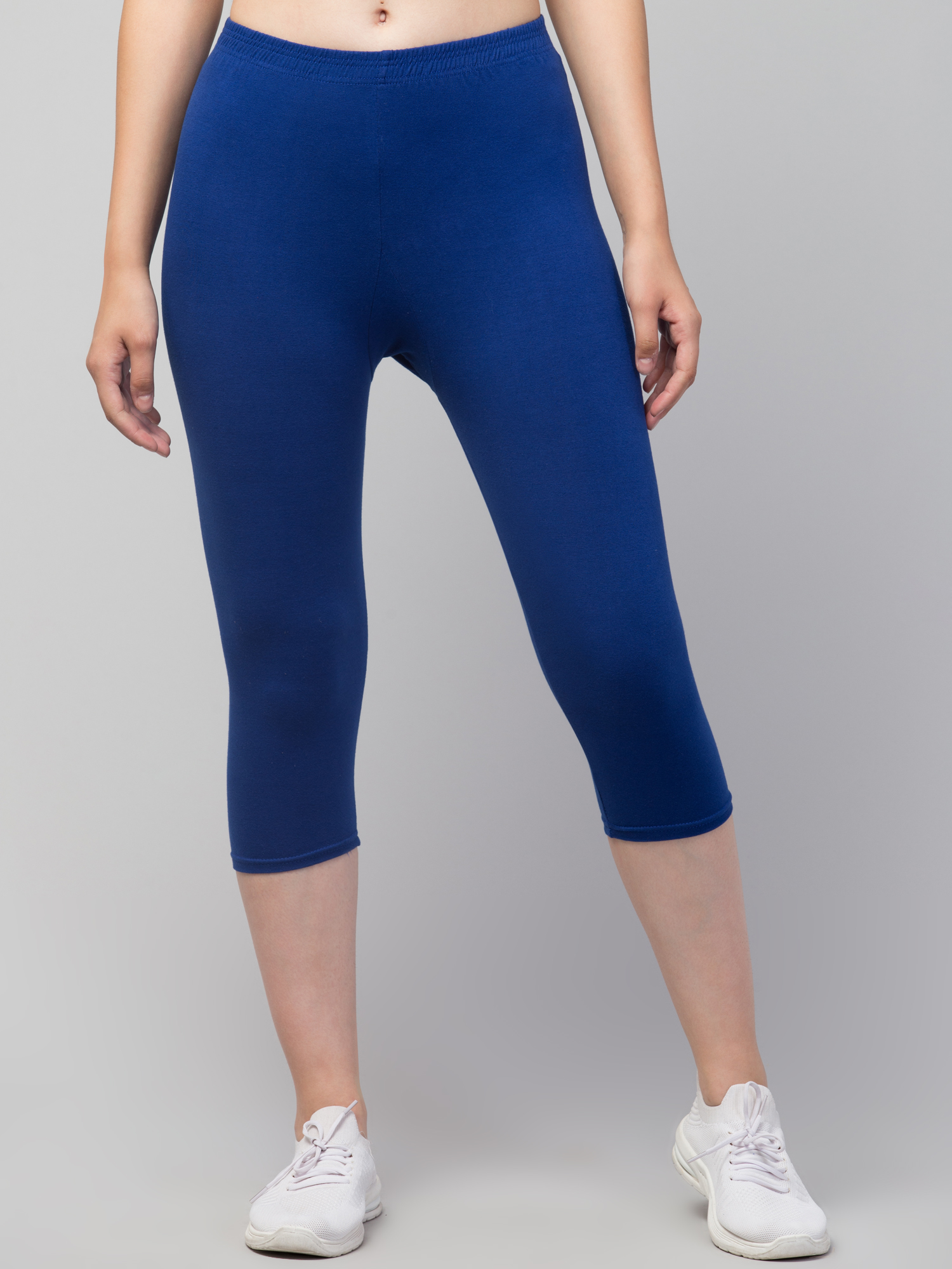 Mid Rise Skinny Fit Capris