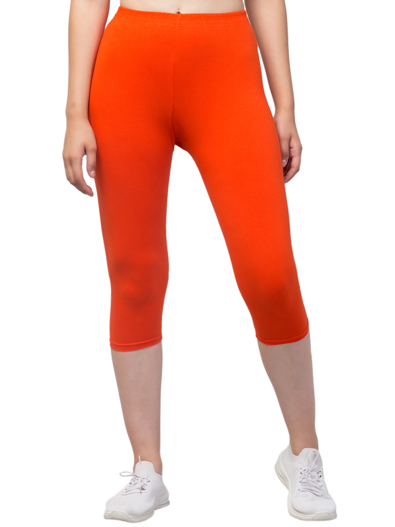 Mid Rise Skinny Fit Capris