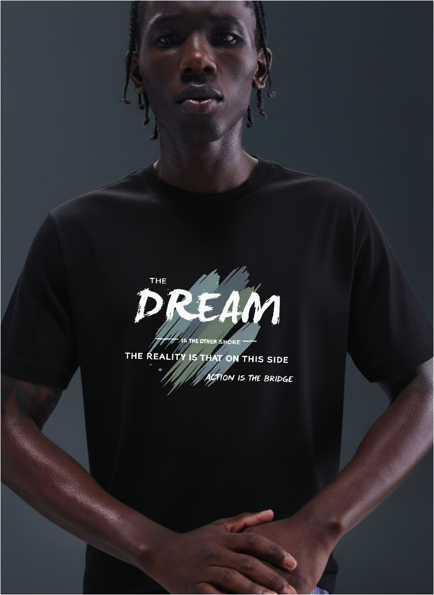 Men Solid Round Neck Pure Cotton Blend  T-Shirt