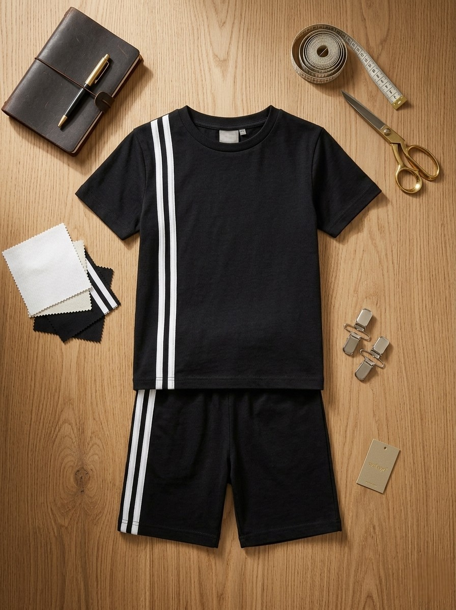 Co Set Cotton - Blk
